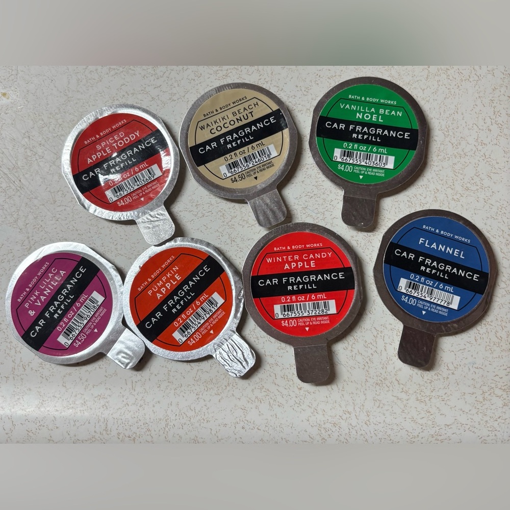 7ct. BBW car fresheners